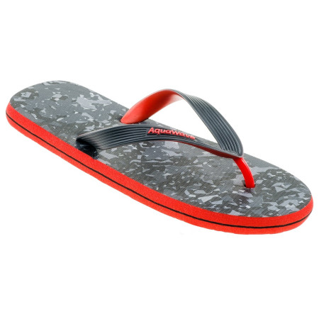 Tongs homme Aquawave Roboor rouge PoppyRedJeanPrint
