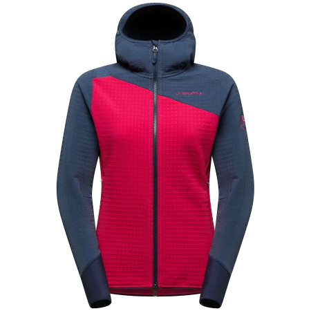 Veste polaire pour femme La Sportiva Bristen Thermal Hoody W rose / gris Azalea/Night Sky