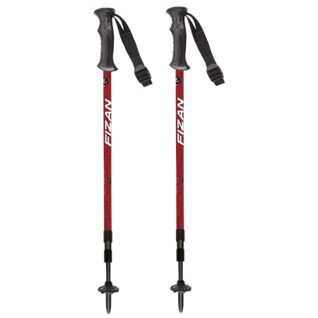 Bâtons randonnée Fizan Explorer (2019) rouge red