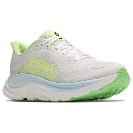 Chaussures running femme Hoka Clifton 11 Wide blanc / vert Frost / Neon Yuzu
