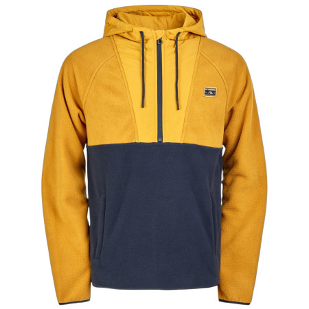 Sweatshirt fonctionnel homme Fundango Carlos Fleece Pullover jaune kangoo