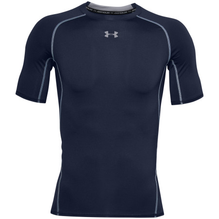T-shirt fonctionnel homme Under Armour HG Armour SS bleu foncé Navy