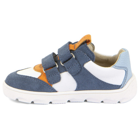 Baskets pour enfant Frodo Barefoot zeru spring White/Denim