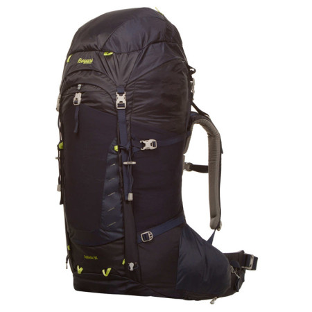 Sac à dos Bergans Trollhetta 75L bleue MidnightBlue/Lime