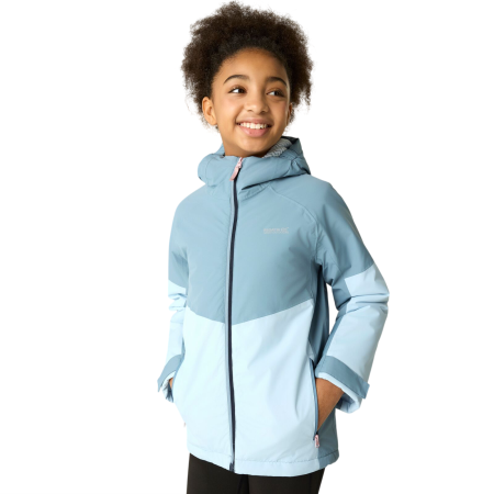 Veste d'hiver enfants Regatta Hillain Warm Lined Dusky Blue/Skyway