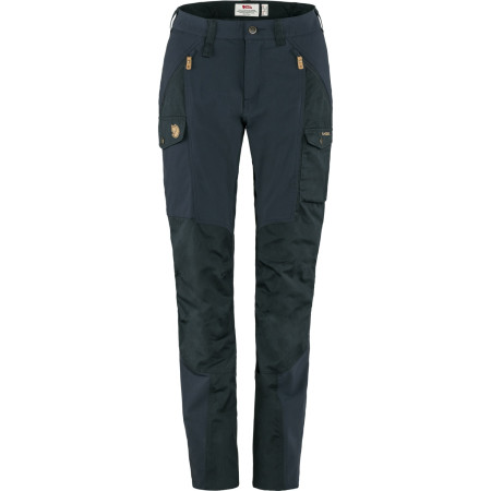 Patalon femme Fjällräven Nikka Trousers Curved W bleu foncé Dark Navy