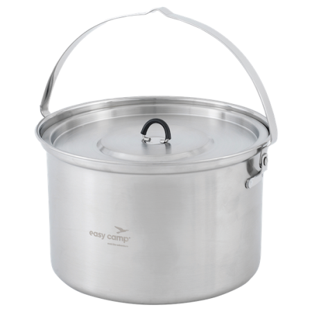 Chaudron Easy Camp Campfire Pot 4L argenté