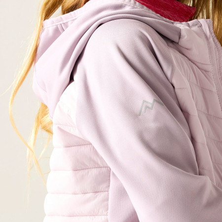 Veste enfant Regatta Junior Andreson Hybrid PowLilPinHze