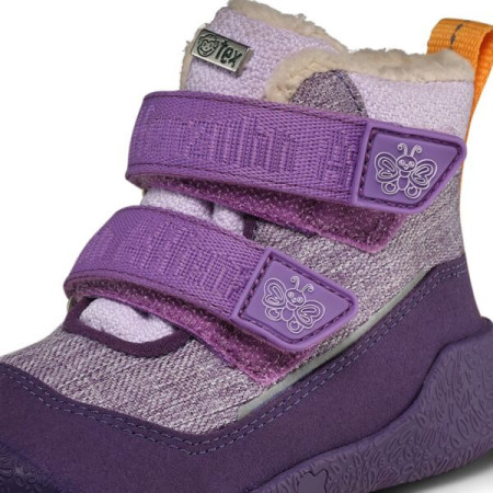 Bottes d'hiver enfant Affenzahn Prewalker Winter Boot Vegan Snuggy Butterfly