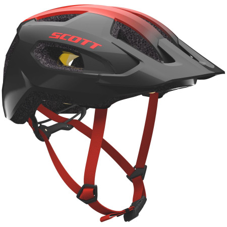 Casque vélo Scott Supra Plus gris / rouge dark grey/red