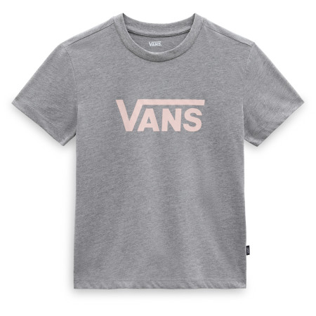 T-shirt femme Vans Wm Drop V Ss Crew-B girs GREY HEATHER 2