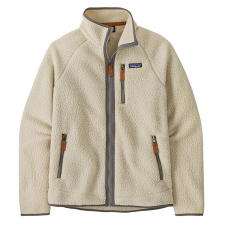 Sweat-shirt homme Patagonia M's Retro Pile Jkt beige Pelican