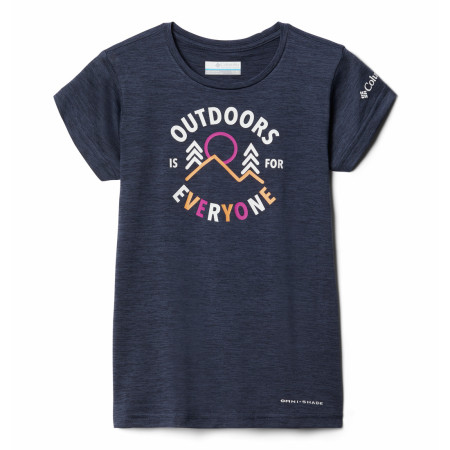 T-shirt enfant Columbia Mission Peak Short Sleeve Graphic Shirt vert Nocturnal Heather All Together 2