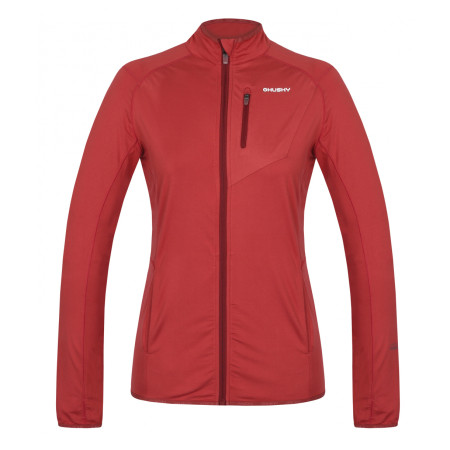 Sweat-shirt femme Husky Tarp Zip L 2021 bordeau