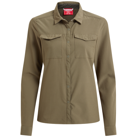 Chemise Craghoppers NosiLife Pro Long Sleeved Shirt III vert Wild Olive