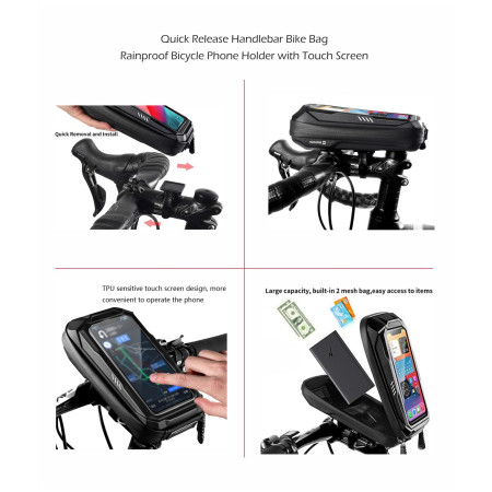 Étui étanche Swissten Waterproof Bike Holder