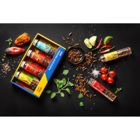 Grillons comestibles Sens Grillons croustillants et grillés - Piment et citron vert