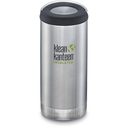 Bouteille isotherme Klean Kanteen TKWide Loop Cap 12 oz argenté