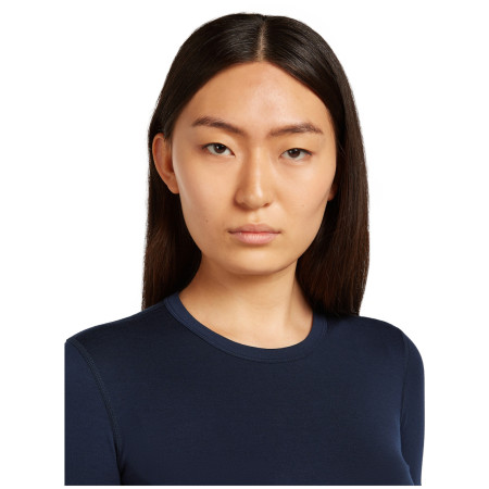 T-shirt fonctionnel femme Icebreaker Women Merino Blend Core Midweight LS Crewe