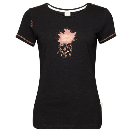 T-shirt femme Chillaz Gandia Girls Talk Chalk noir black