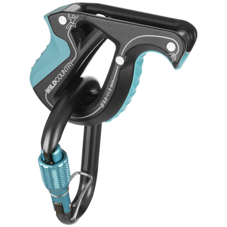 Frein Wild Country Movement Belay Device Kit noir /turquoise BLACK/TURQUOISE