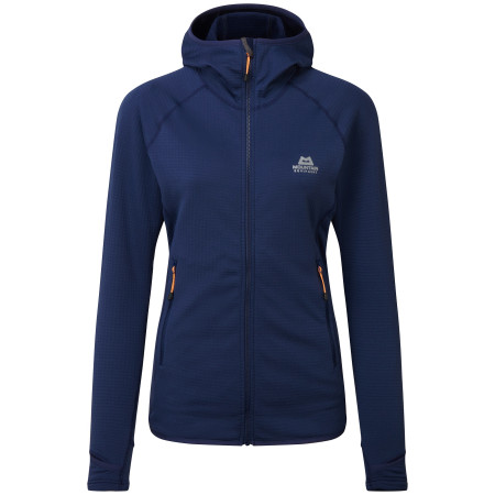 Sweat-shirt femme Mountain Equipment W's Eclipse Hooded Jacket bleu foncé MedievalBlue