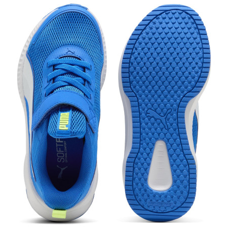 Chaussures enfant Puma Flyer 4 AC+ PS Racing Blue-Lime Squeeze-