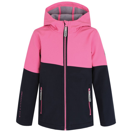 Veste softshell enfant Loap London gris / rose Sugar Plum | Gray