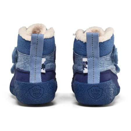 Bottes d'hiver enfant Affenzahn Prewalker Midboot Vegan Snuggy Elephant