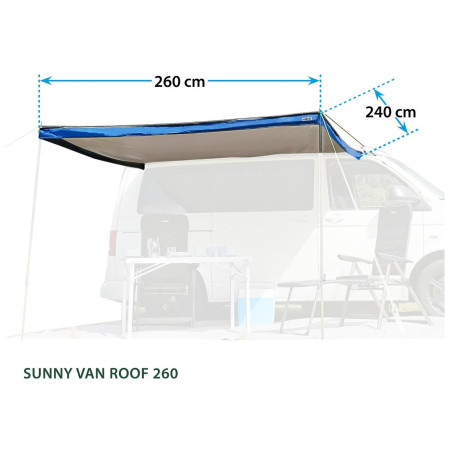Pare-soleil Brunner Sunny Van Roof 260