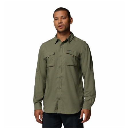 Chemise homme Columbia Silver Ridge™ Utility II LS Shirt vert Stone Green