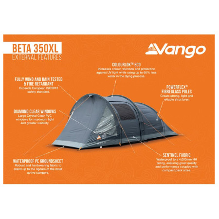 Tente Vango Beta 350XL
