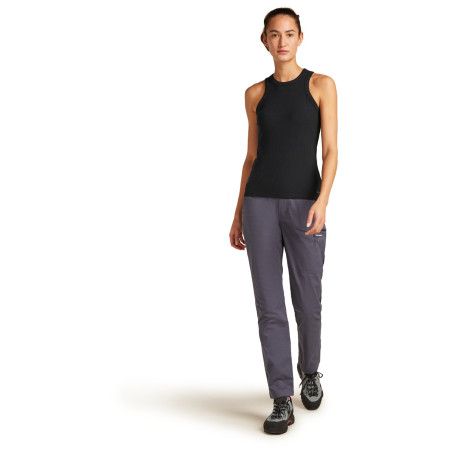 Top femme Icebreaker W Mer Rib Lotus Tank