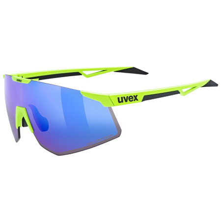 Lunettes soleil Uvex Pace Perform S Cv jaune / bleu Yellow Matt/Mir. Blue