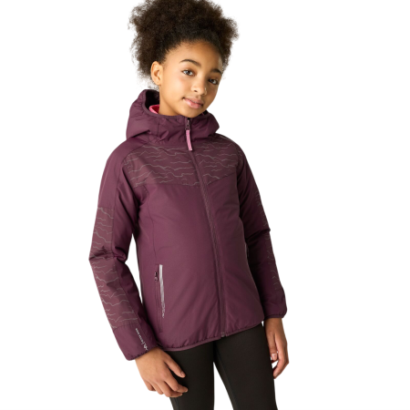 Veste d'hiver enfants Regatta Illuma Reflective Jacket Fig