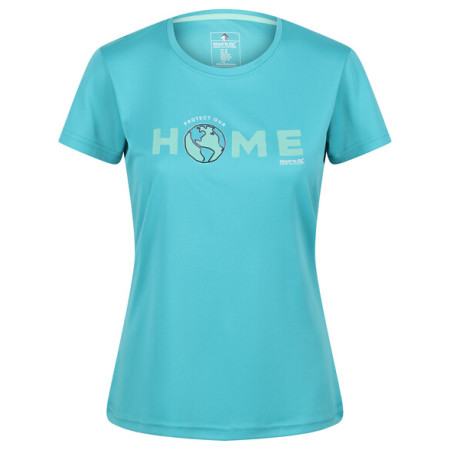 T-shirt femme Regatta Womens Fingal VI bleue Turquoise