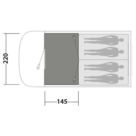 Tapis Easy Camp Carpet Palmdale 400