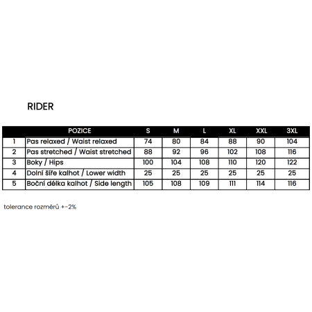 Pantalon homme Trimm Rider M