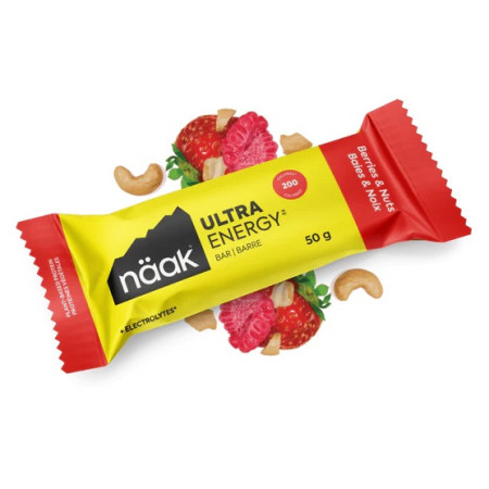 Barres énergétiques Näak Berries & Nuts - Ultra Energy™ Bar