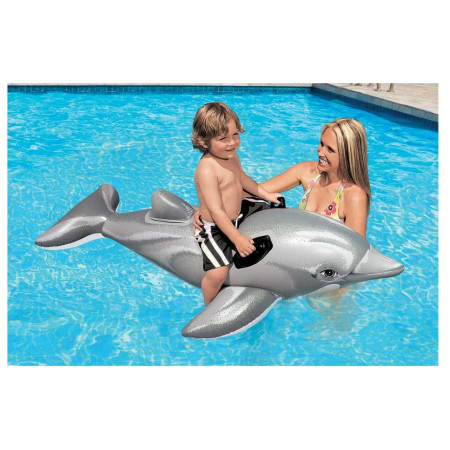 Dauphin gonflable Intex Lil' Dolphin RideOn 58535NP