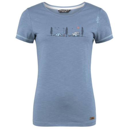 T-shirt fonctionnel femme Chillaz Gandia Chill Outside bleue Blue