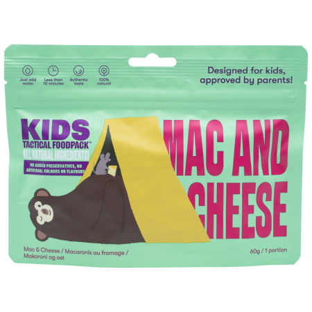 Repas déshydraté Tactical Foodpack KIDS Mac and Cheese