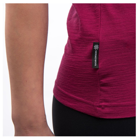 T-shirt fonctionnel femme Sensor Merino Active Songbirds