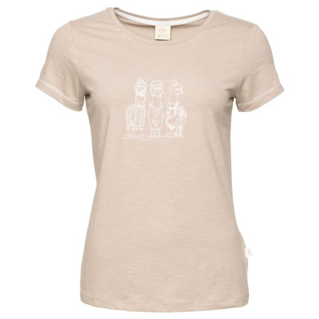T-shirt femme Chillaz Gandia Alpaca Gang Winter beige dark sand