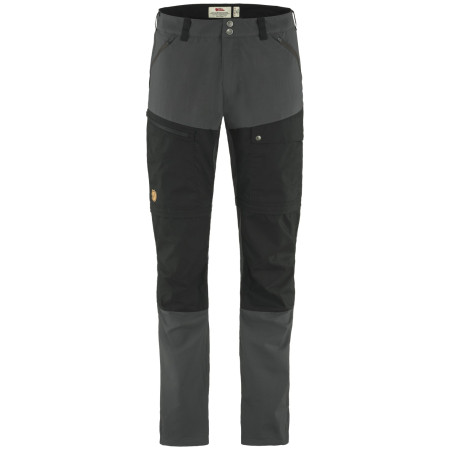 Pantalon homme Fjällräven Abisko Midsummer Zip Off Trousers M girs Dark Grey-Black