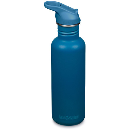 Bouteille en acier inoxydable Klean Kanteen Classic 800 ml (w/Flip Seal Sport Cap) bleu corsair