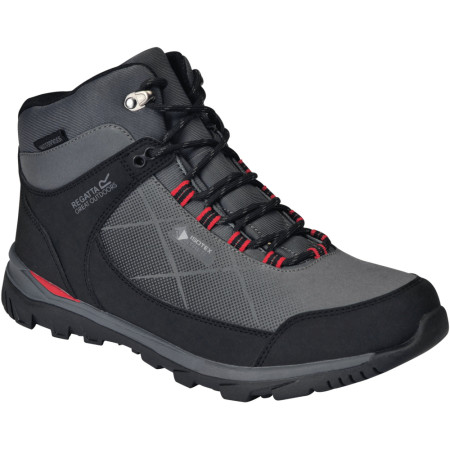Chaussures homme Regatta Highton Stretch Mid gris foncé Briar/Truerd
