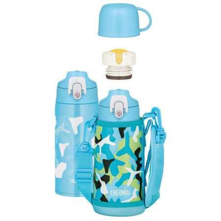 Thermos enfant Thermos Active 600 ml bleu modrá + vzor