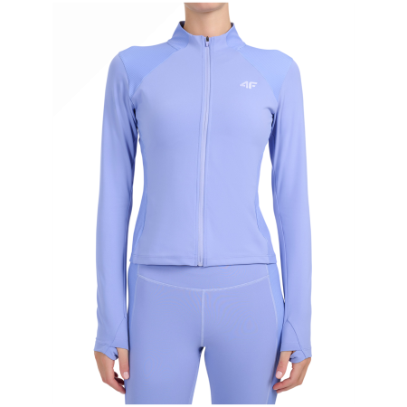 Veste polaire fonctionnelle femme 4F Sweatshirt Fnk F0917 bleu clair Light Blue
