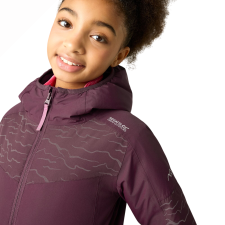 Veste d'hiver enfants Regatta Illuma Reflective Jacket Fig